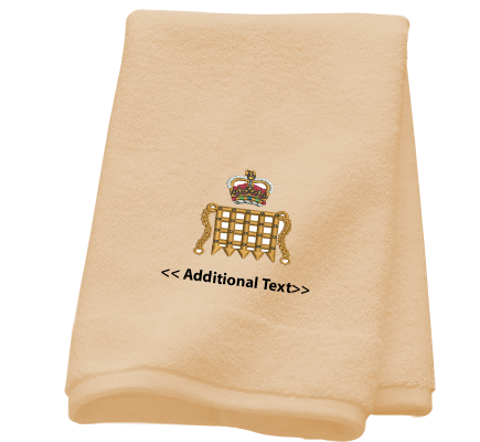 Personalised Port Cullis Military Towels Terry Cotton Towel